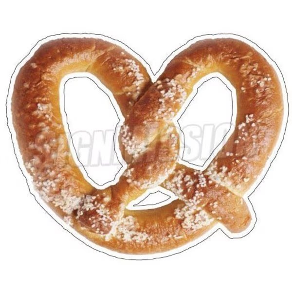 Safety Sign, 1.5 in Height, Vinyl, 36 in Length, Soft Pretzel, Signmission, Mfr#: D-DC-36-Soft Pretzel
